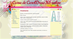 Desktop Screenshot of curso-corel.com